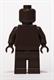 Dark Brown Lego Monochrome minifigure